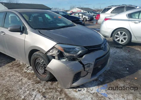 2015 Toyota Corolla Le from USA, damaged, VIN 2T1BURHE6FC369493